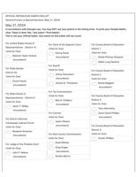 May 21 General Primary sample ballots