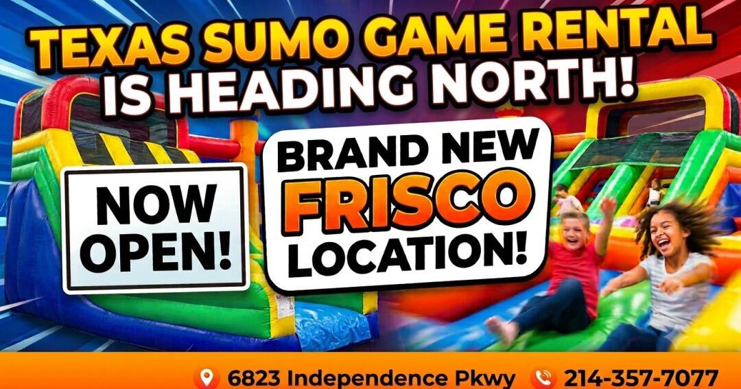 Texas Sumo Game Rental Brings the Fun North with a New Frisco, TX Location