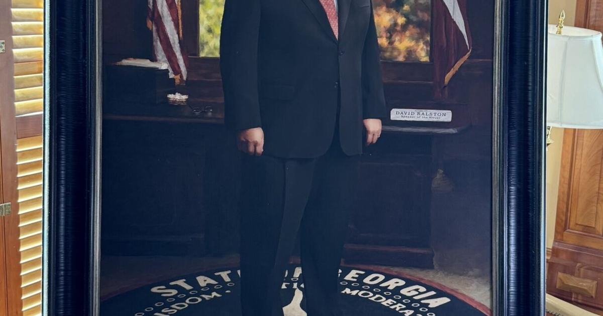 Rusty Ralston Ralston's portrait unveiled at House chamber | State | daily-tribune.com