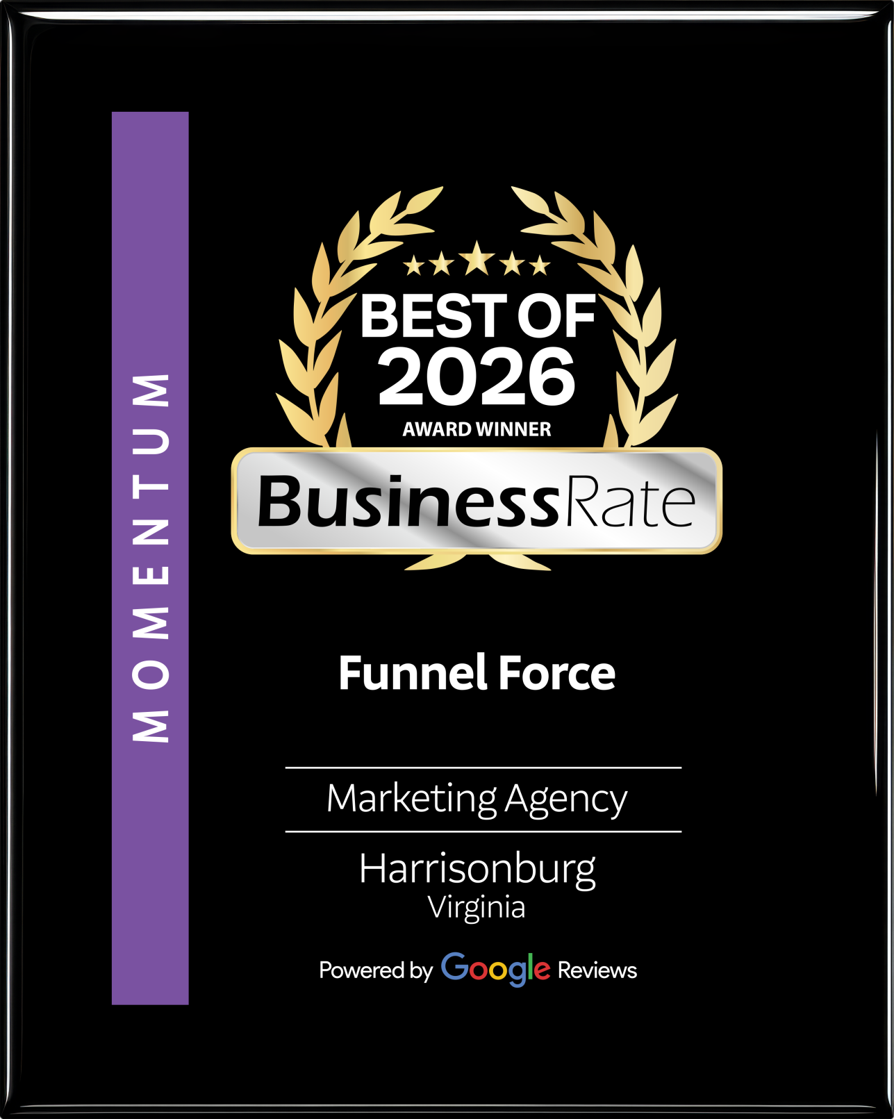 Funnel Force Recognized as Best Marketing Agency in Harrisonburg with ...