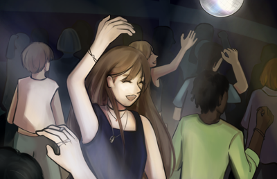 Illustration of disco