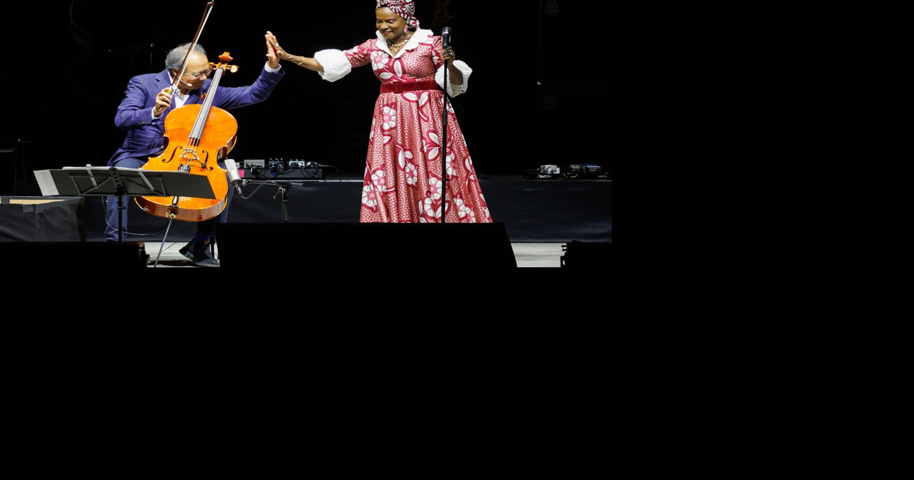 Kidjo and Ma’s “Sarabande Africaine” takes audiences on a global music celebration
