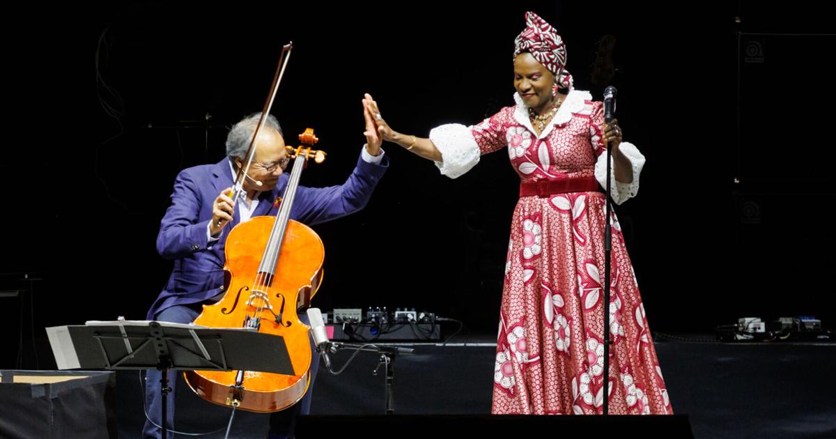 Kidjo and Ma’s “Sarabande Africaine” takes audiences on a global music celebration