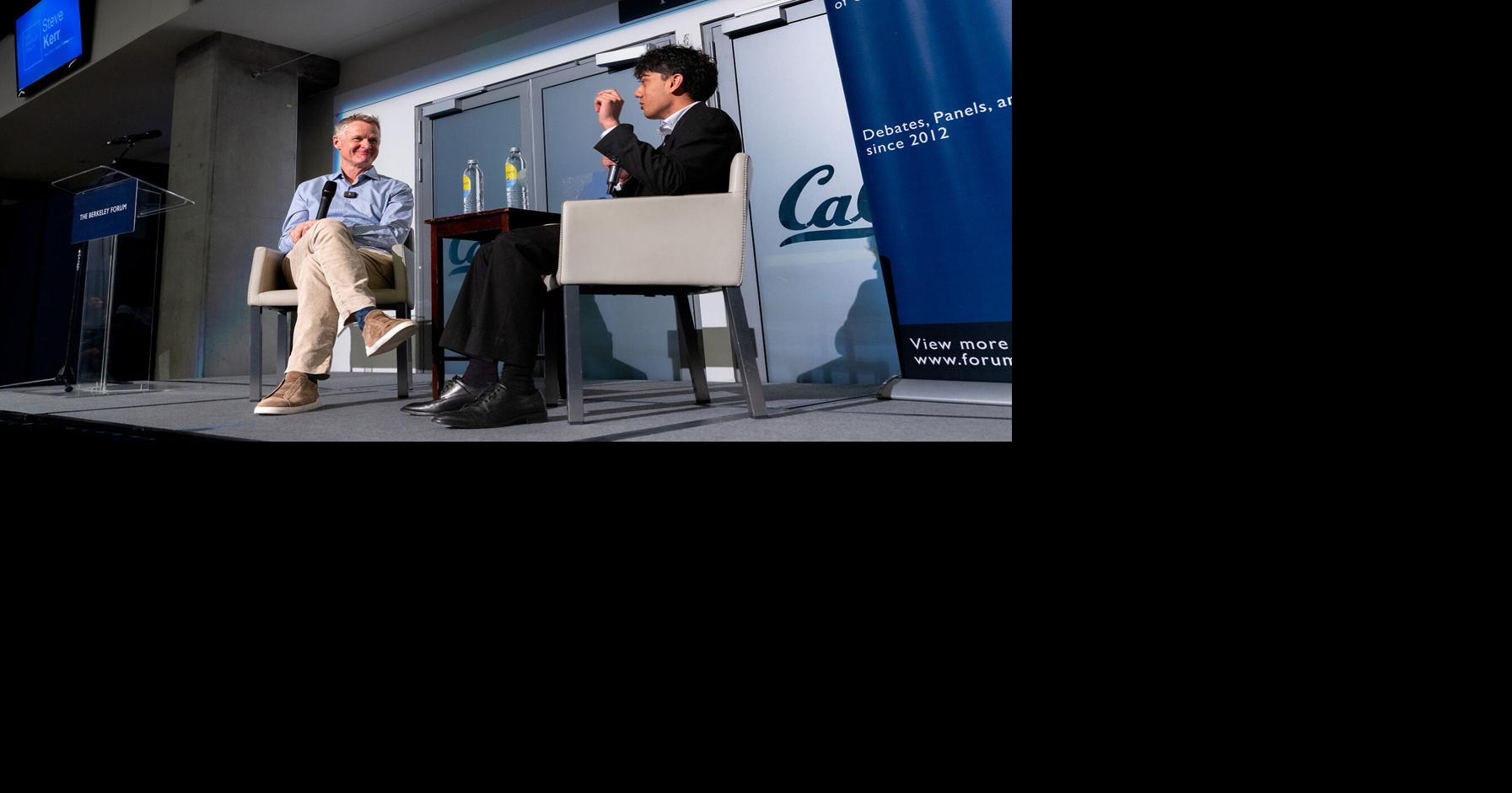 ‘Honorary Bear’ Steve Kerr talks basketball, humility, love for Cal with Berkeley Forum