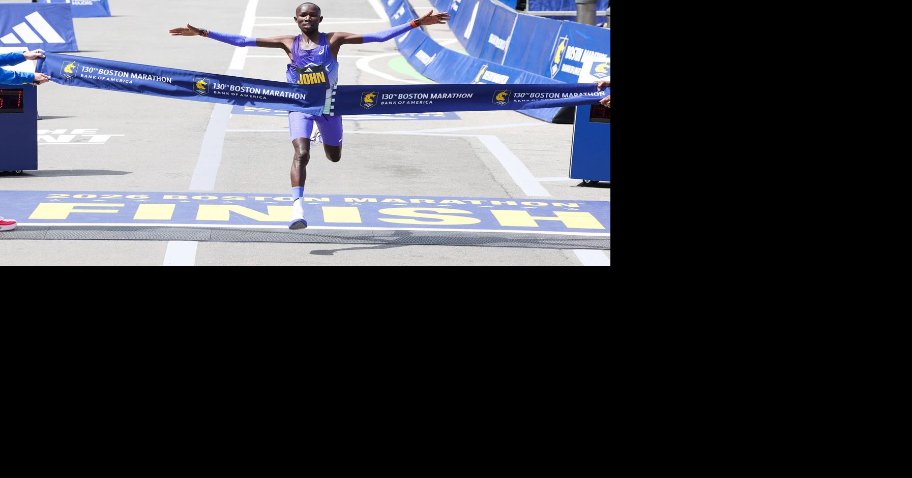 Records fall, champions repeat at 130th Boston Marathon