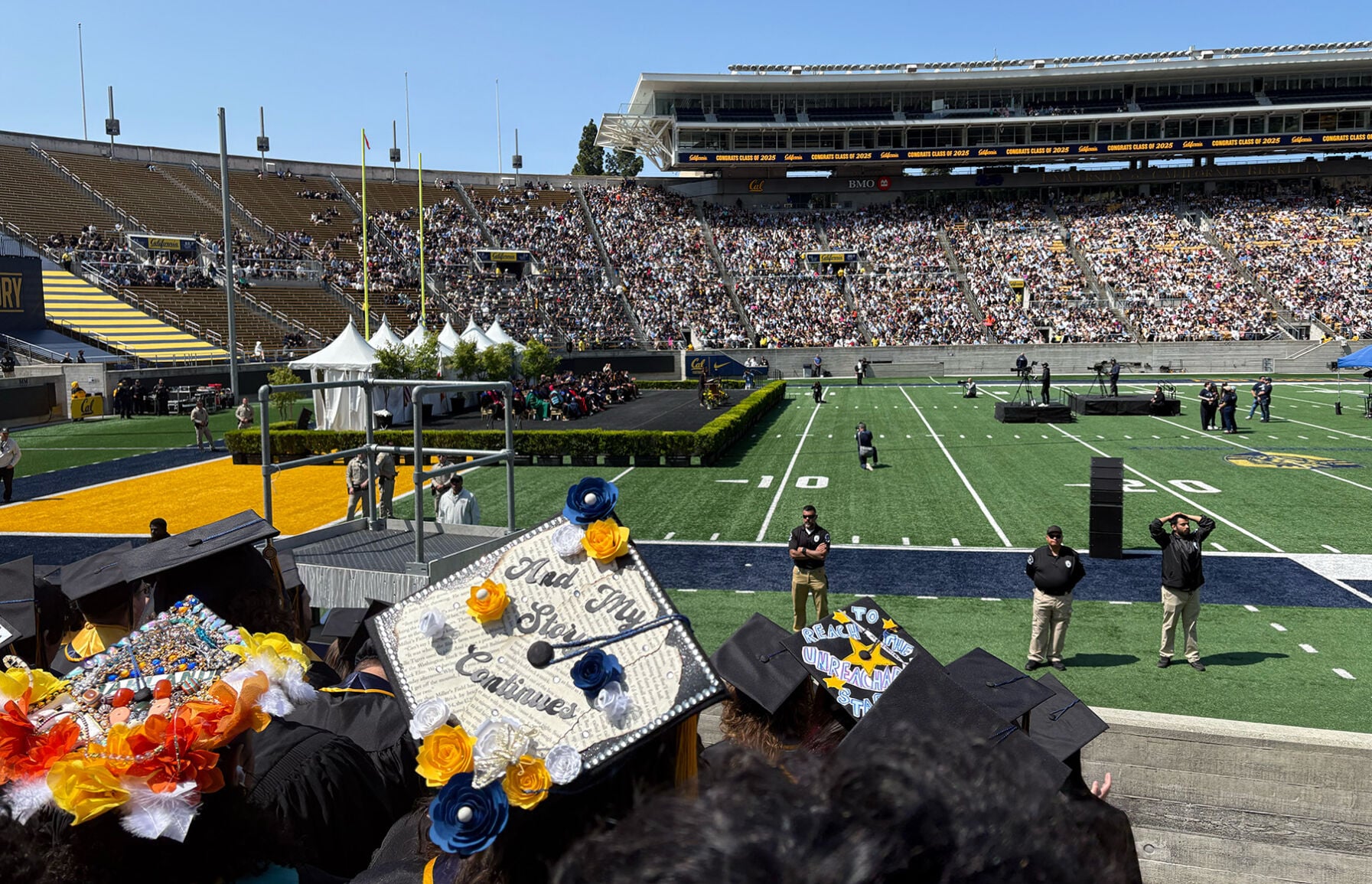 UC Berkeley Class of 2025 Commencement marked by pride and protest ...