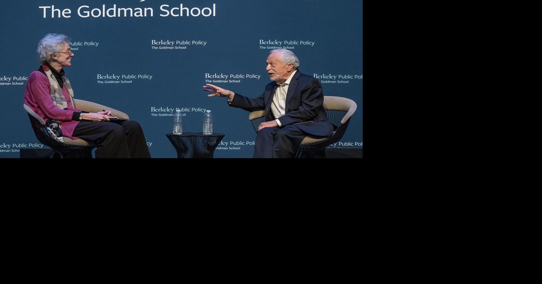 An Evening with Robert Reich: Public policy professor discusses ...
