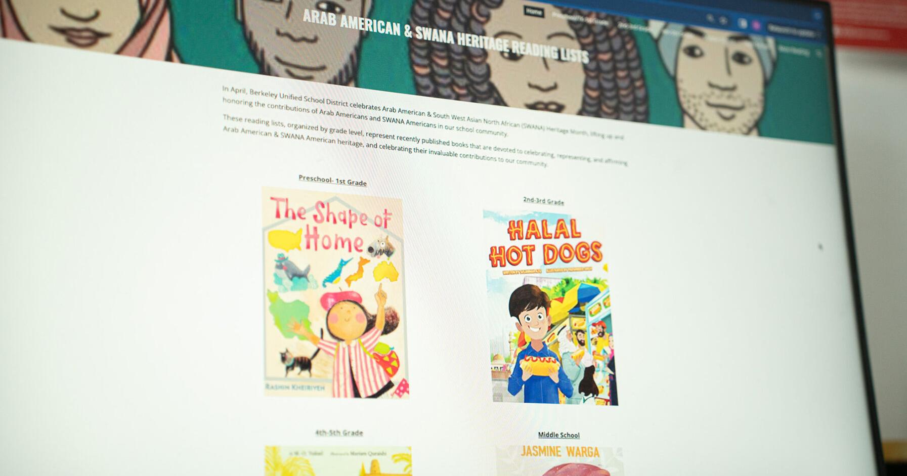 BUSD releases reading list for Arab American and South West Asian North African Heritage Month - Vimarsana News