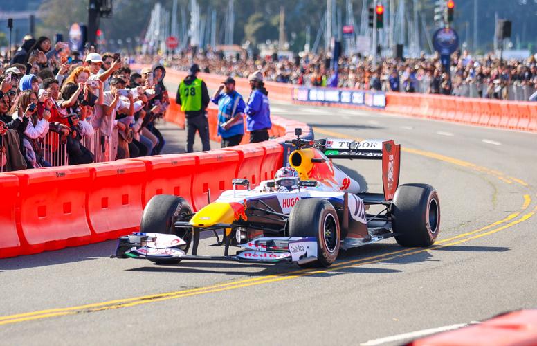 Photo Essay: Red Bull Showrun brings Formula One demonstration to San ...