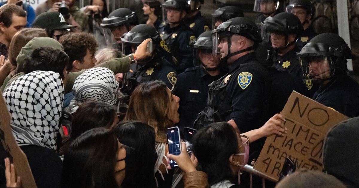 Berkeley Riot University, DOJ and FBI to investigate UC Berkeley TPUSA protests ...