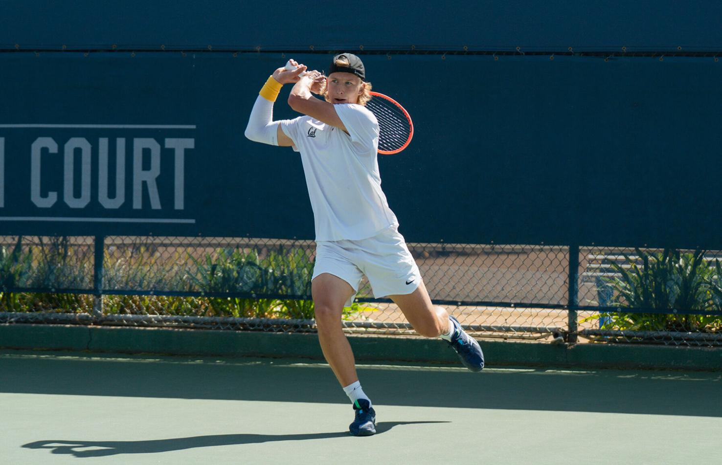 Daniel Calver Cal men’s tennis opens spring season with wins over Hawaii, Gonzaga ...