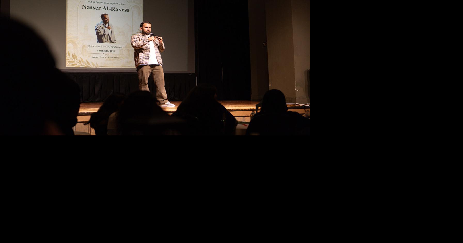 ‘Shawarma King’ performs at Arab Student Union banquet