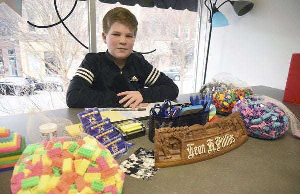 Dalton teen invents glue that holds building blocks together and