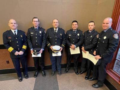Fire unit honored