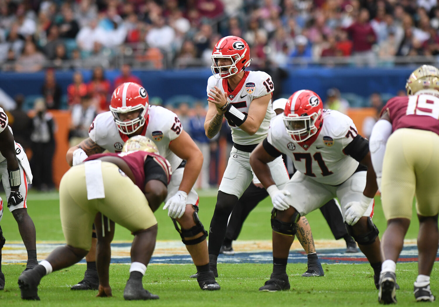 Photos: Georgia Vs. Florida State In The Orange Bowl | Gallery ...