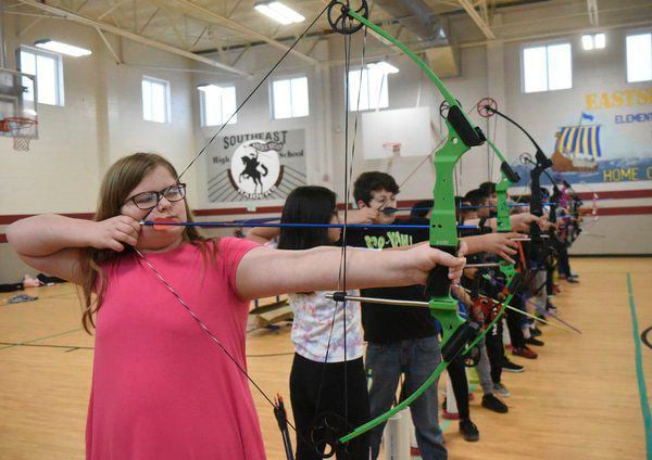 SLIDESHOW: Eastside Elementary archery team practices for state ...