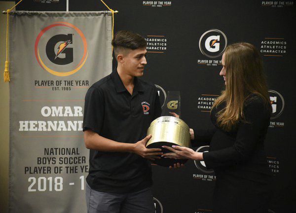 Omar Hernandez: 2018-19 Gatorade National Boys Soccer Player of