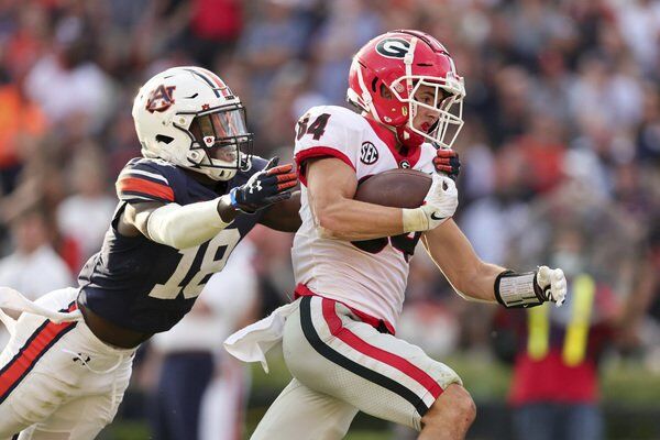 Georgia Bulldogs wide receiver Ladd McConkey not taking anything