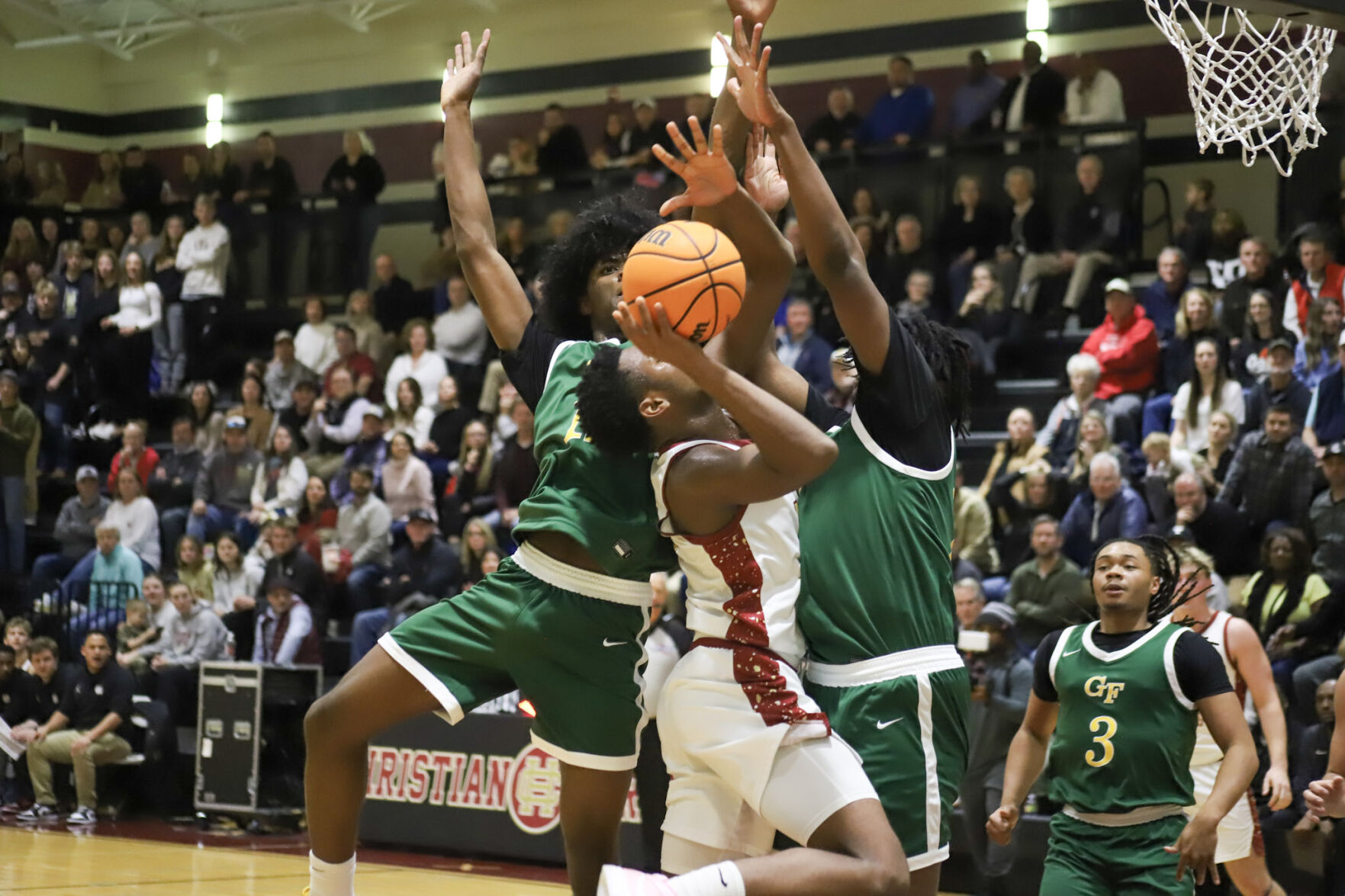 Greenforest Christian Triumphs Over Christian Heritage in a Close-Fought Battle