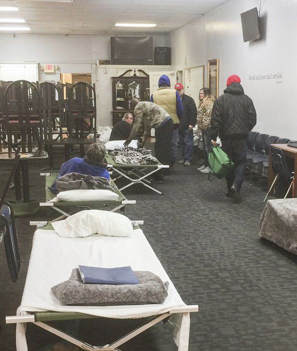 Ministry Provides Warming Shelter For Homeless Amid Other