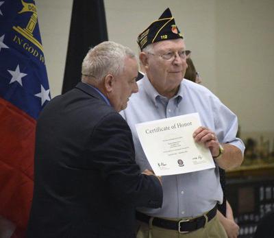 Vietnam War veterans honored in Dalton