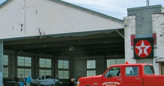 Rainfall impacts Connellsville Airport