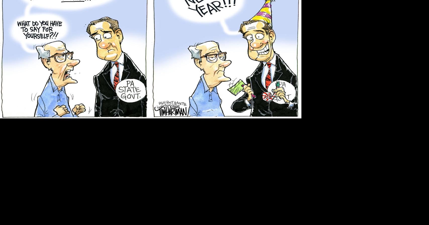 New Year's Eve Cartoon | Opinion | dailycourier.com