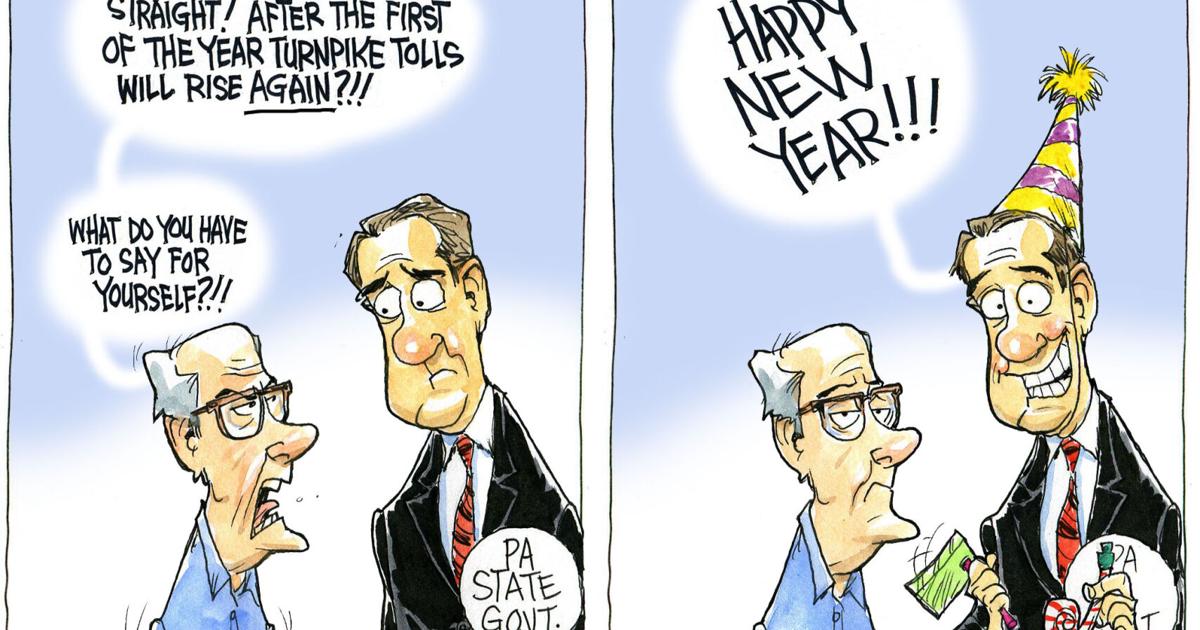 New Year's Eve Cartoon | Opinion | dailycourier.com