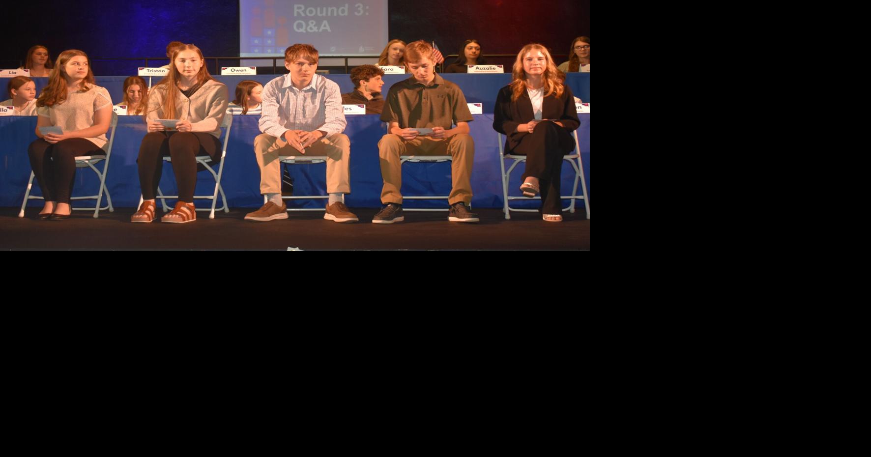 Local students participate in National Civics Bee