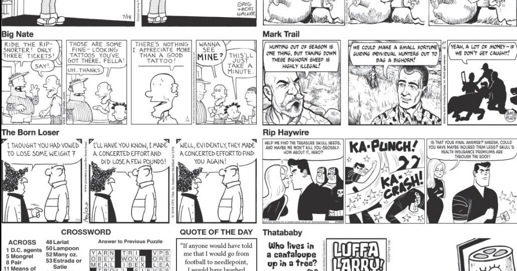 COMICS | Arts-and-entertainment | dailycourier.com
