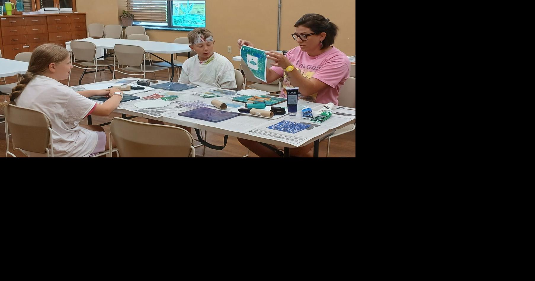 Students explore creativity at Scottdale Public Library art camp
