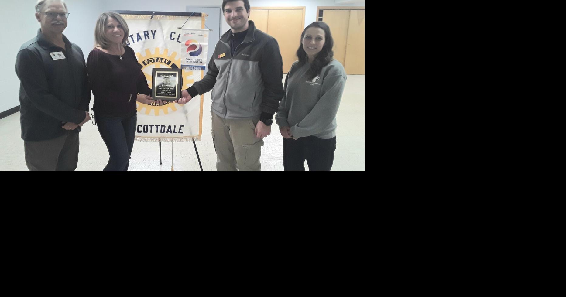 Scottdale Veterinary named Rotary Business of the Month News