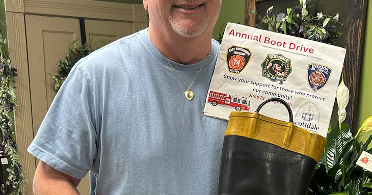 Scottdale chamber hosts boot drive