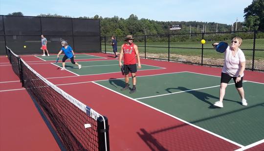 YMCA pickleball courts open for members guests Mt Pleasant Journal