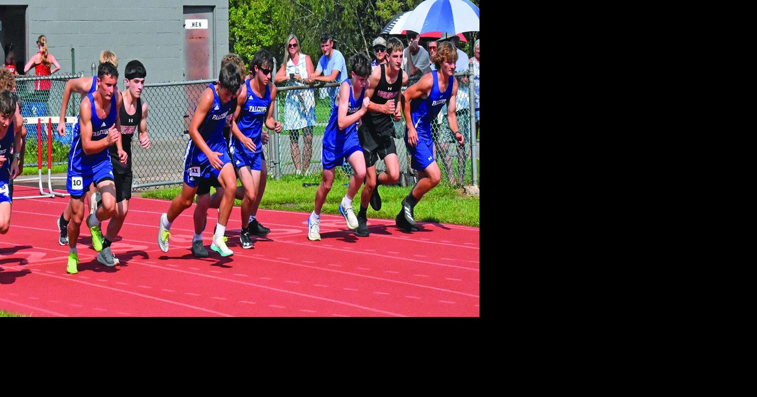 Falcons beat the heat, Scotties in XC race