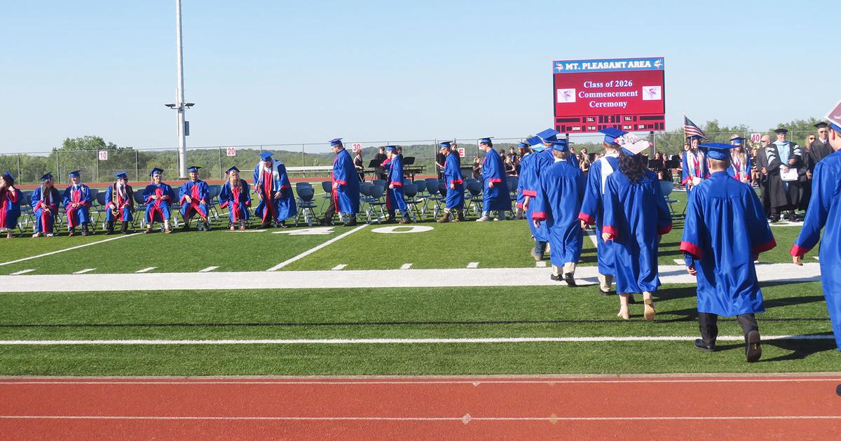 Mt. Pleasant Area holds commencement