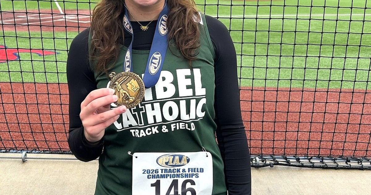 Mehall wins silver, Larkin bronze in PIAA meet