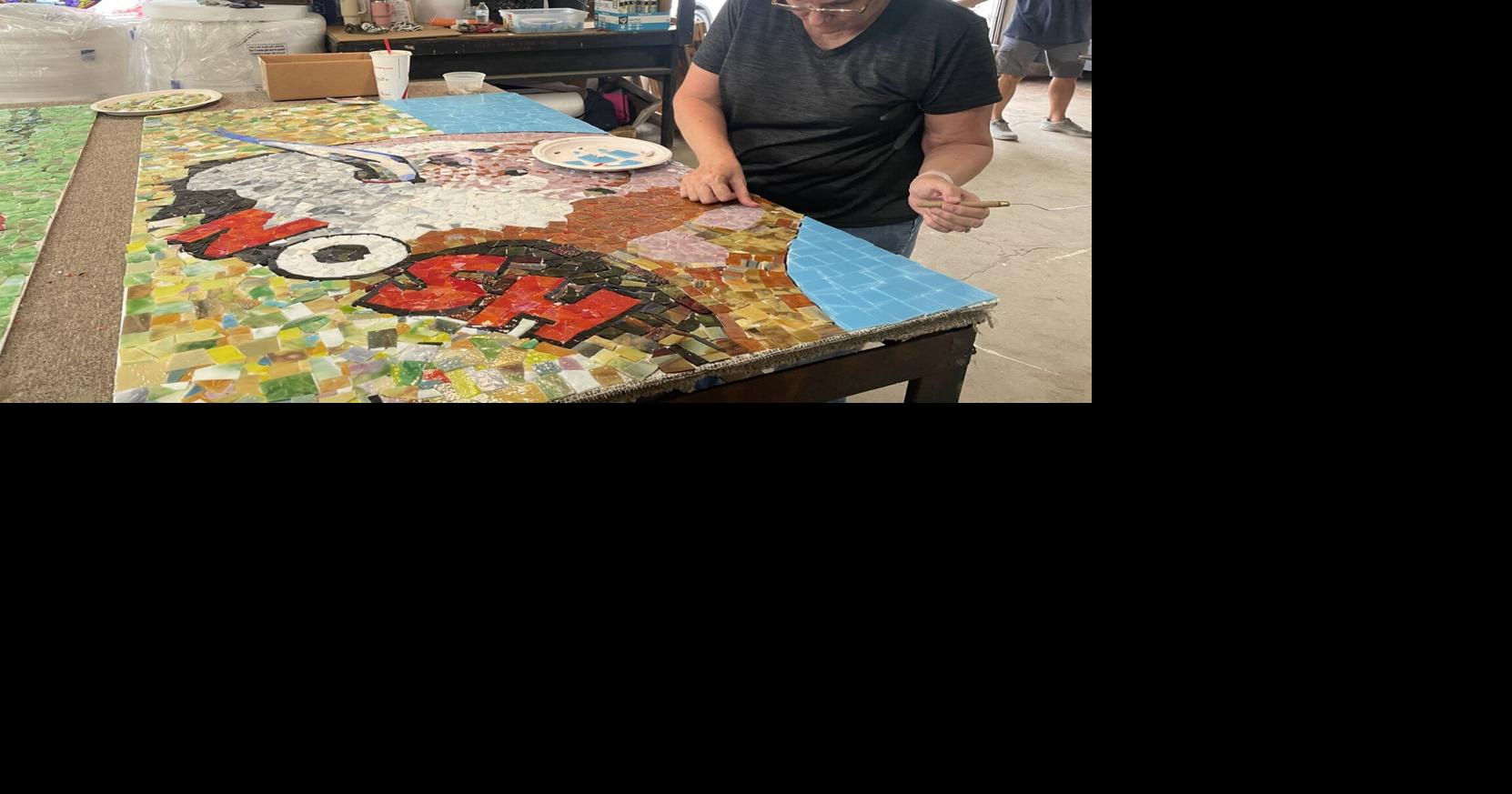 Mosaic art projects continue in Connellsville