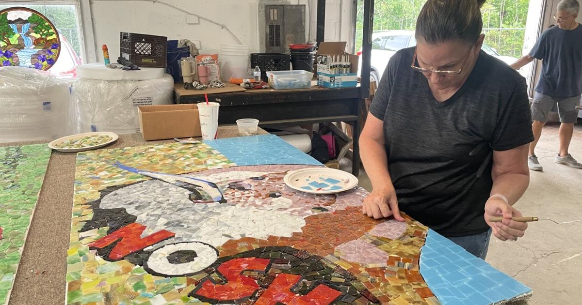 Mosaic art projects continue in Connellsville