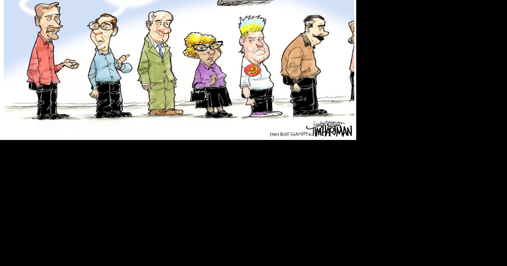 THE LINE CARTOON | Opinion | dailycourier.com