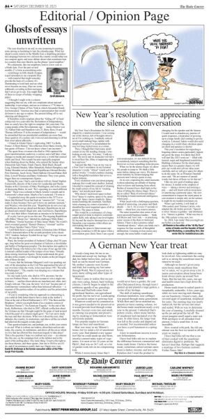 Page A4 | e-Edition | dailycourier.com