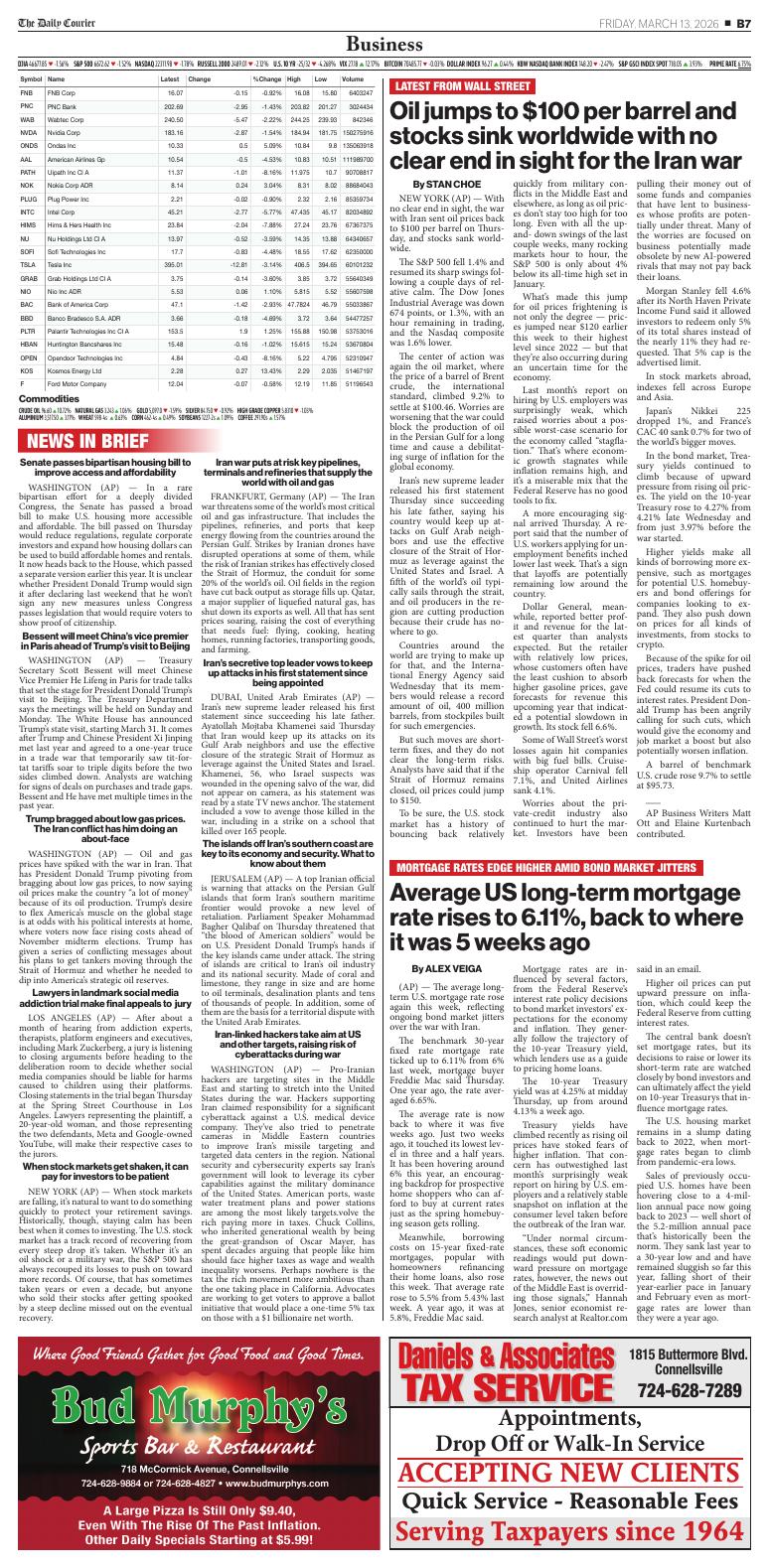 Page B7 | e-Edition | dailycourier.com