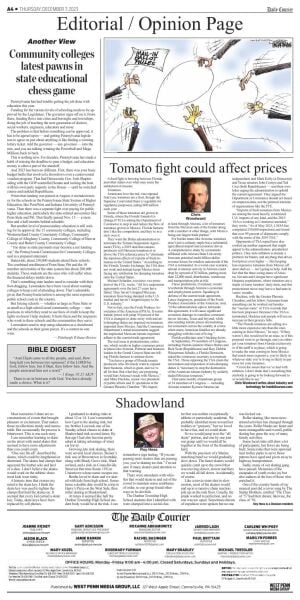 Page A4 | e-Edition | dailycourier.com