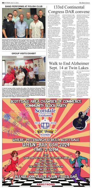 Page B8 | E-Edition | Dailycourier.com