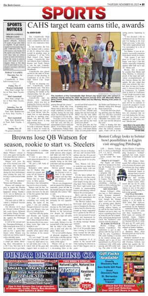 Page B1 | E-Edition | Dailycourier.com