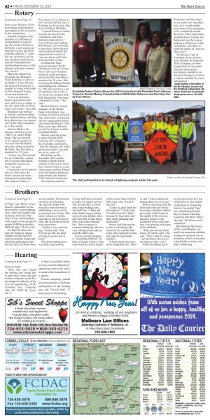 Page A2 | E-Edition | Dailycourier.com