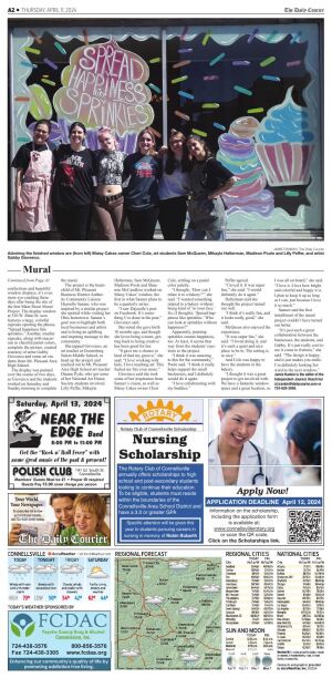 Page A2 | E-Edition | Dailycourier.com