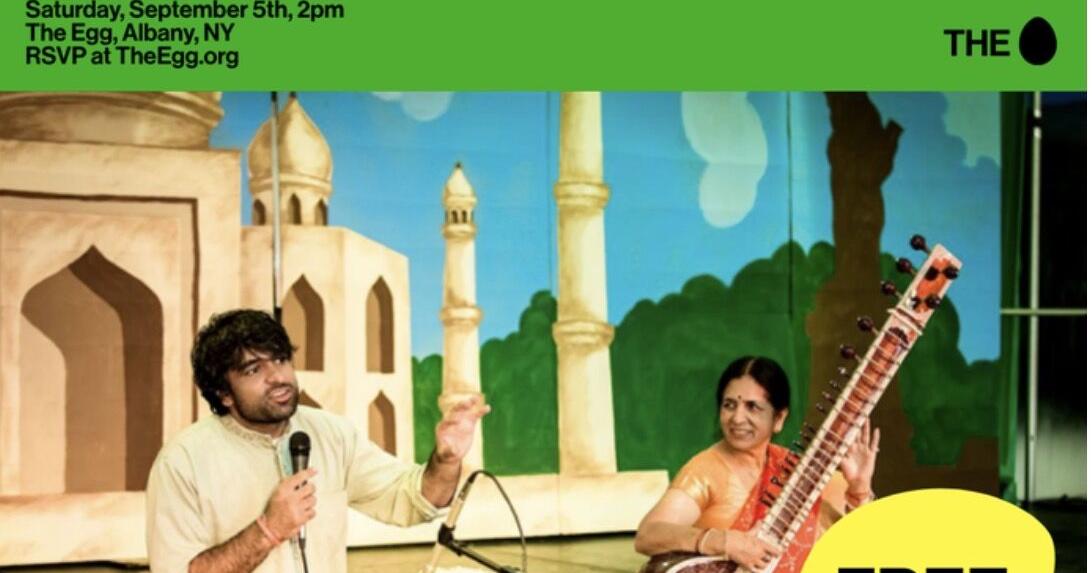 Free workshop in Albany explores Indian music at the Egg