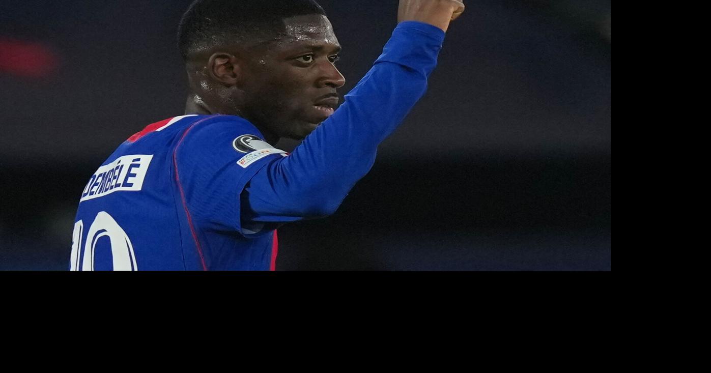Dembélé roars back to form with 2 first-half goals and an assist against Slovan in Champions League By JEROME PUGMIRE - AP Sports Writer Sep 9, 2026 16 mins ago