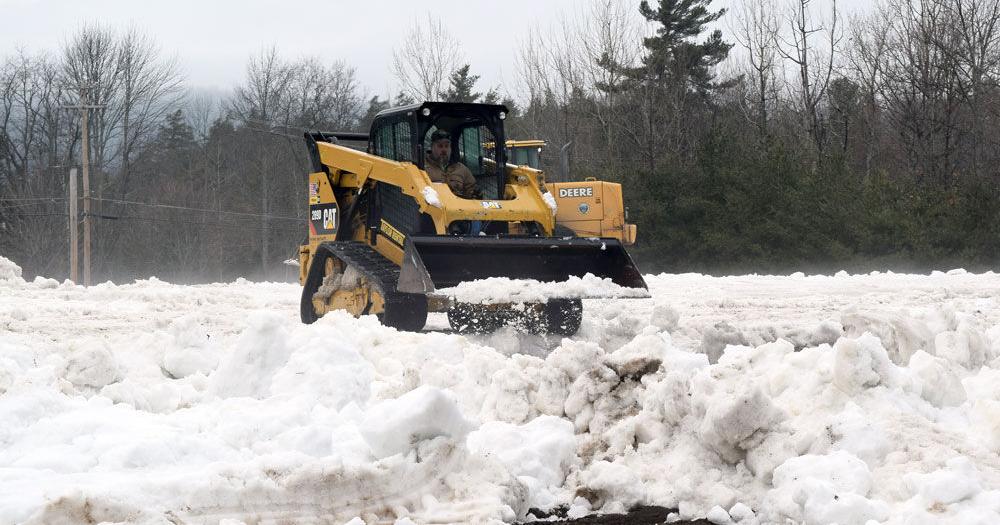 Massive snow-moving effort to save Snowshoe Championships | Local News ...